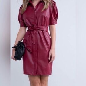 Rachel Parcell Vegan Leather Dreas